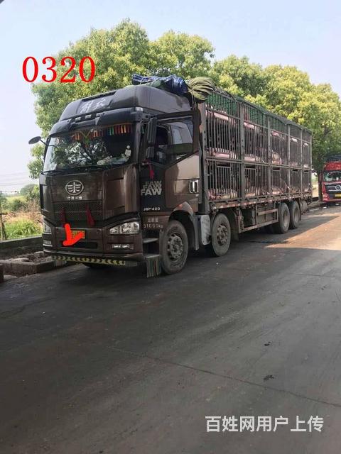 6米解放j6p前四后八 420马力 猪笼子 - 通辽开鲁货车 - 开鲁百姓网