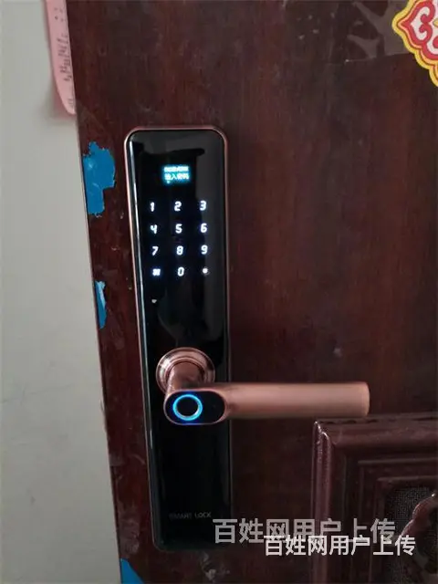 济南翡翠清河附近换锁，更换玻璃门地弹簧 - 图片 4