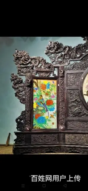 ”掐金丝珐琅“百鸟朝凤” - 图片 5