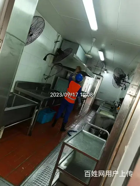 昆山玉山购物广场公共油烟管道清洗32030908 - 图片 3