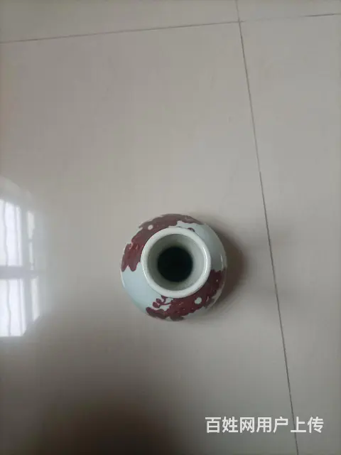 清康熙釉里红摇铃尊 - 图片 3
