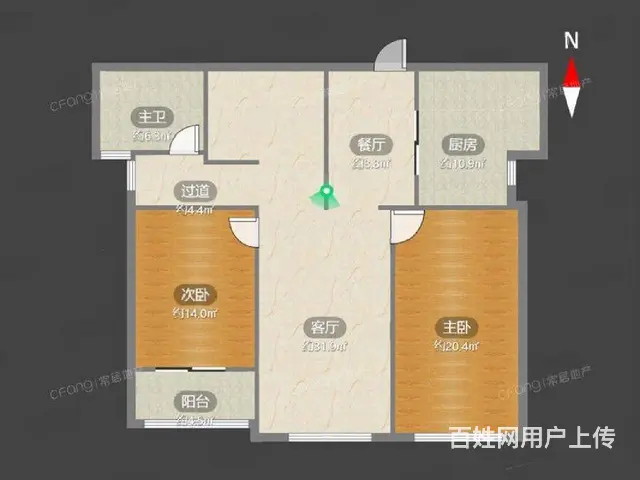 弘阳广场商圈江理工旁精装修环境优美房东诚售 - 图片 9