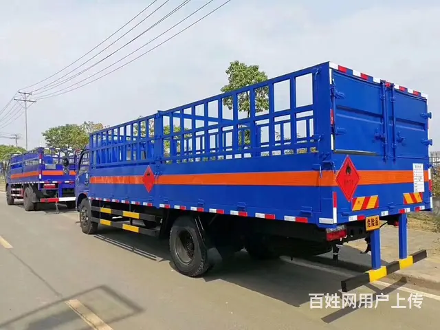 厢长6米5东风多利卡气瓶运输车防爆车危化厢式运输车 - 图片 5