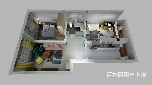 御河街 普通住宅2厅 中等装修 - 图片 6