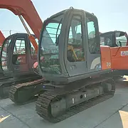 工地完工转让日立70二手挖机三大件质保手续齐全包邮
