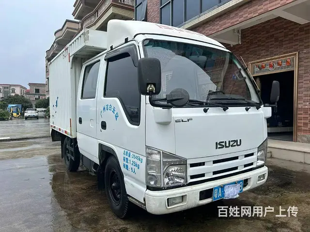 精品2015年五十铃双排单轮2米3厢式货车 - 图片 2