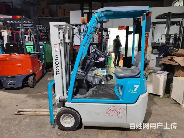 丰田1.5吨三支点电动叉车，进口精品二手叉车出售 - 图片 4