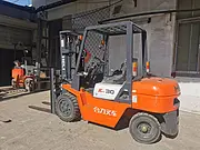 二手叉车市场柴油叉车3吨3.5吨液压装卸叉车