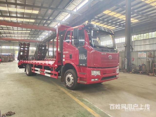 爆款车型解放J6单桥拖板车 现车特价的图片