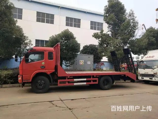 拖挖机的拖车平板运输车卖最好的厂家在哪里  价格 - 图片 8