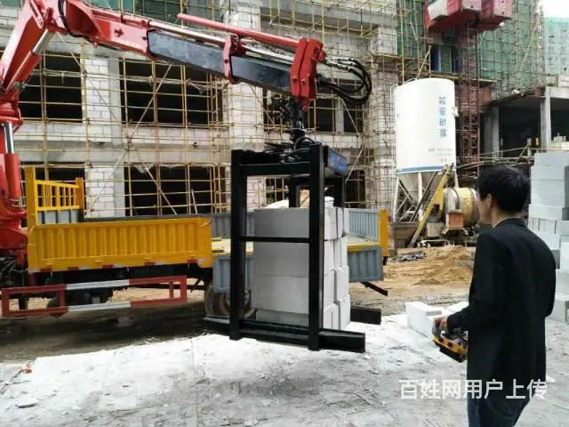 单桥折臂夹砖随车吊福曼折臂8吨随车吊多功能吊机 - 图片 10