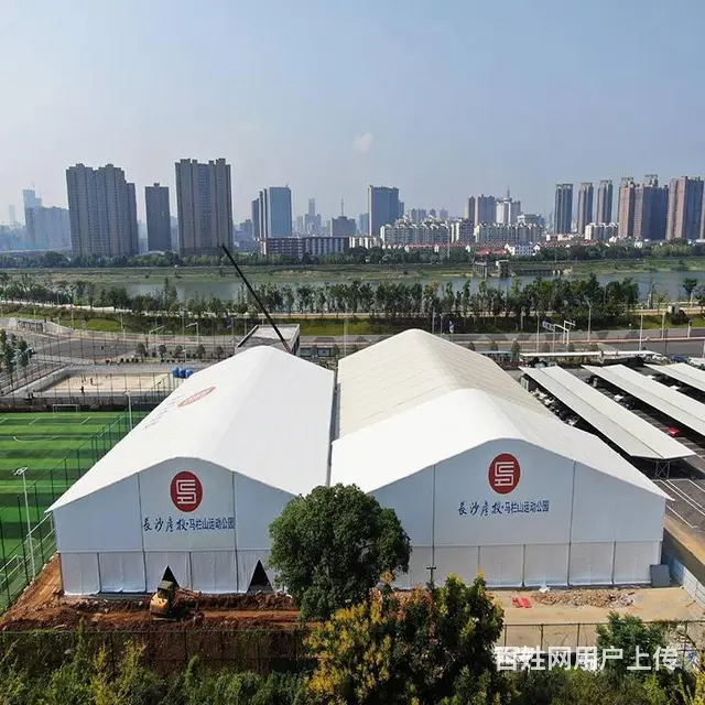 网球馆蓬房搭建，体育活动篷房，户外球场帐篷定制 - 图片 4