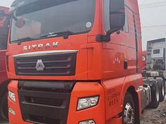 二手汕德卡牵引车  460马力 双驱 国五 带强险