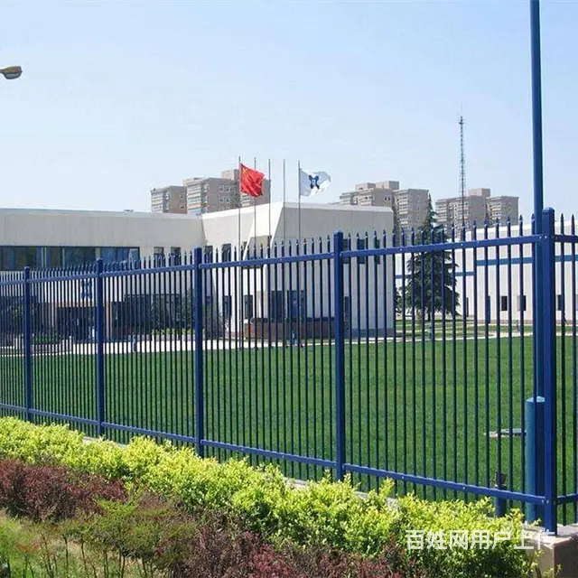 铁艺围墙栏杆 热镀锌围墙护栏 - 图片 5