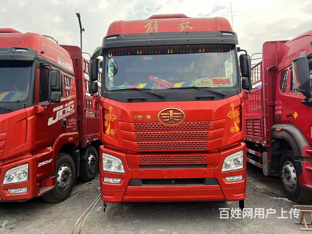 出售20年解放JH6前四后八高栏460马力潍柴国5 - 图片 2
