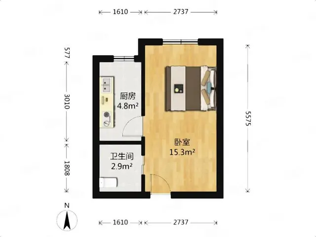 智慧产业园附近 拎包入住 随时看房 房东 - 图片 10