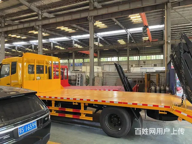厂家直销150挖机拖车东风天锦国六挖掘机平板运输车 - 图片 9