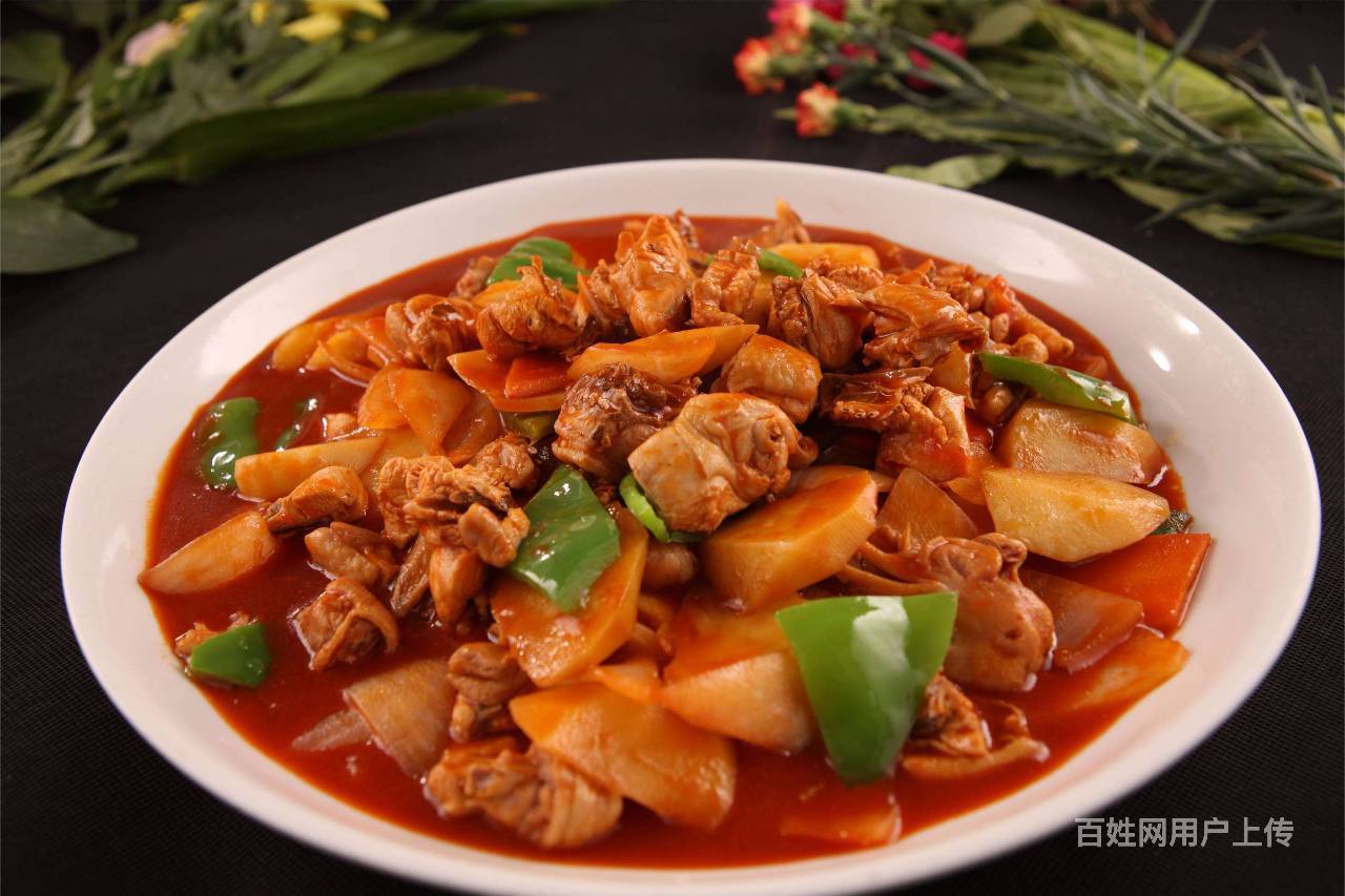 张家口学大盘鸡技术【保定大盘鸡培训】