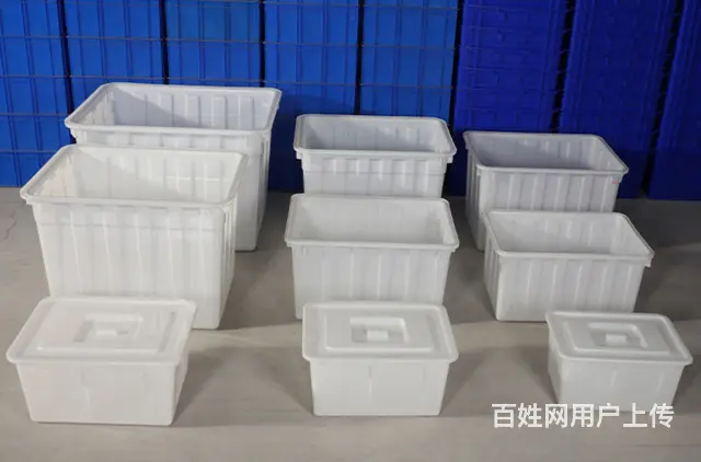 塑料零件盒果蔬塑料筐鸡蛋周转筐斜插塑料箱物流箱EU - 图片 8