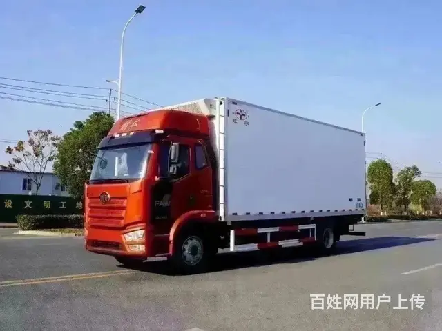 虹宇厂家直销解放6.8米冷藏车 现车低价处理 - 图片 3
