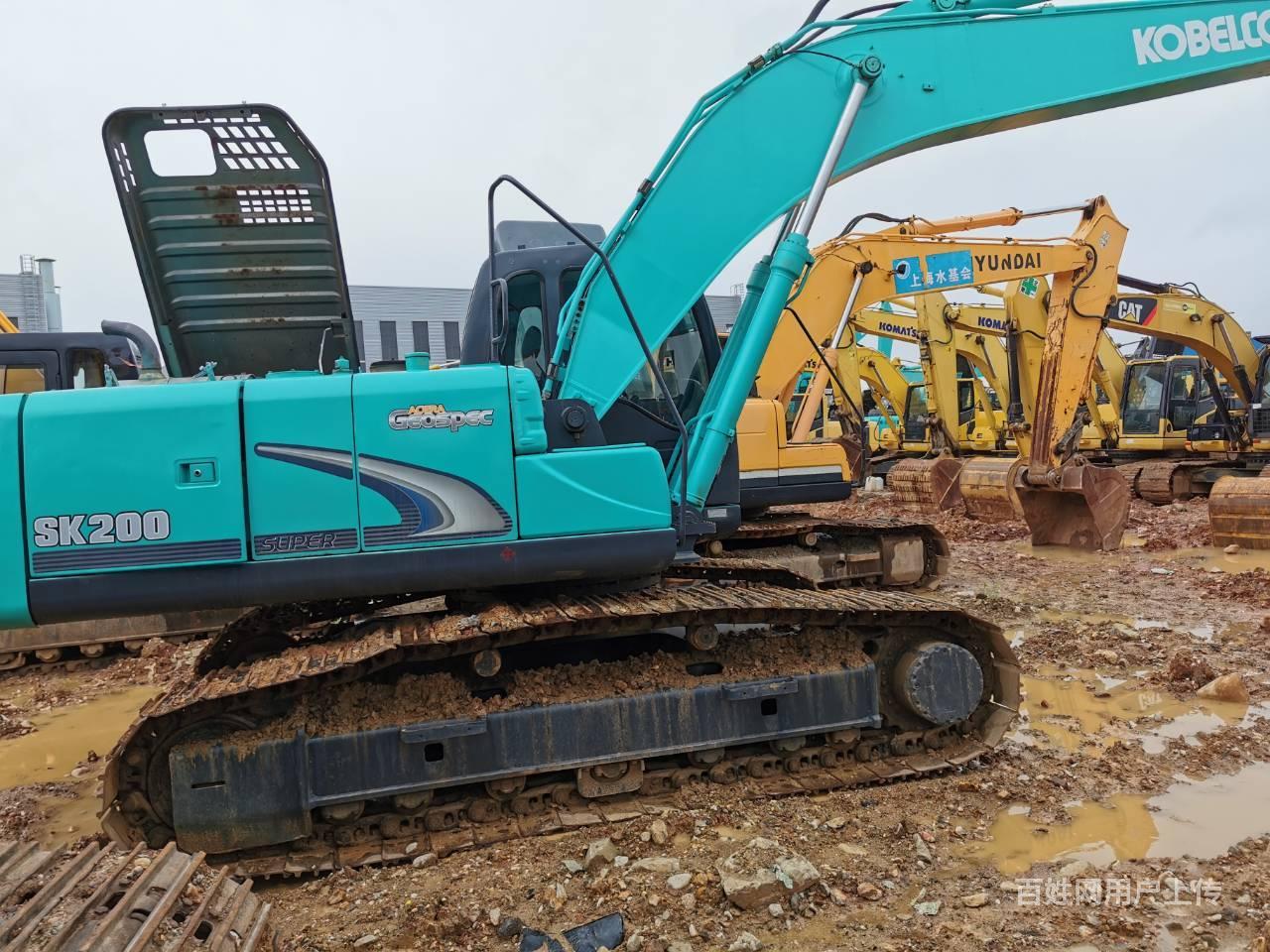 低价转让二手神钢200挖掘机 手续齐全 全国包送