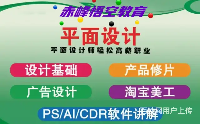 赤峰平面设计培训班、PS+AI+CDR广告设计培训 - 图片 2