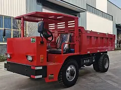 铜巷道隧道出渣自卸式10 吨运输车