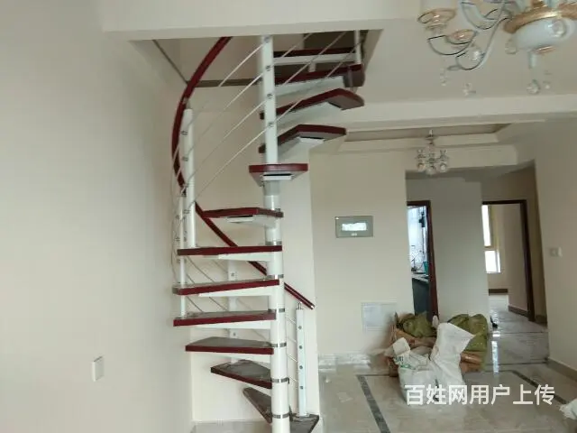 楼梯定制/钢木楼梯/实木楼梯/楼梯栏杆 - 图片 1