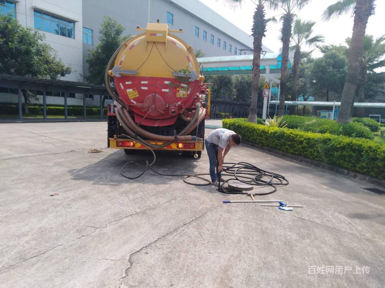 杭州钱塘新区管道疏通管道清洗抽粪吸污清理隔油池