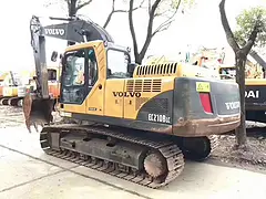 急急转让 沃尔沃210 二手挖机纯土方车包送