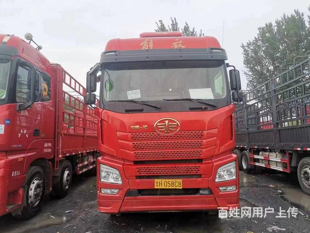 一汽解放,21年前四后八9米6高栏 包过户的图片