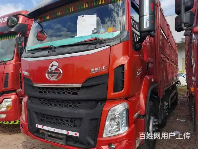 二手前四后四高栏车240马力7米7货厢 - 图片 1
