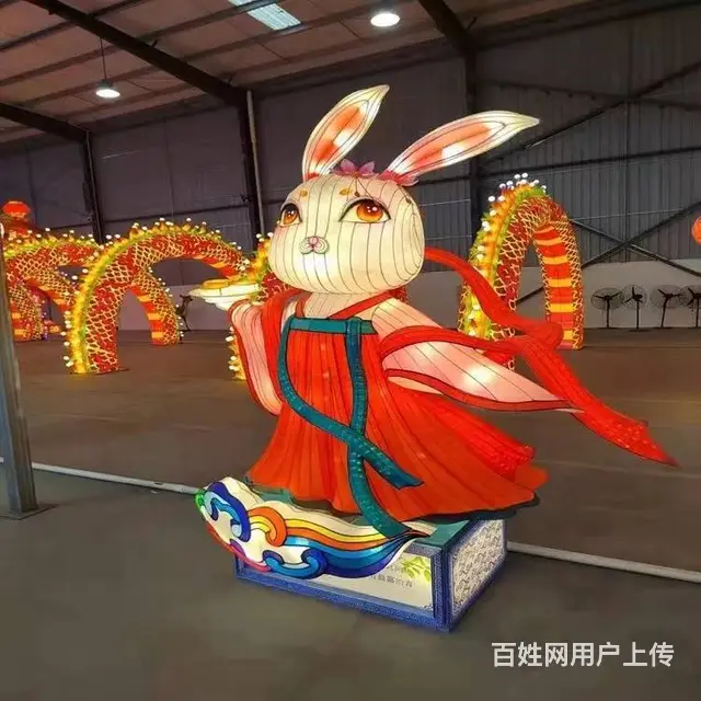 河南传壹花灯彩灯制作，租赁，场地布置 - 图片 2