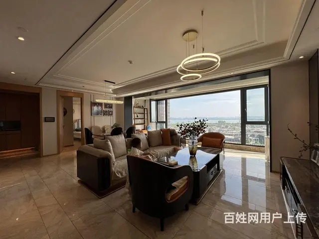 原岸 新出4房3卫 一线湖景 落地窗 爱马仕家具 - 图片 1