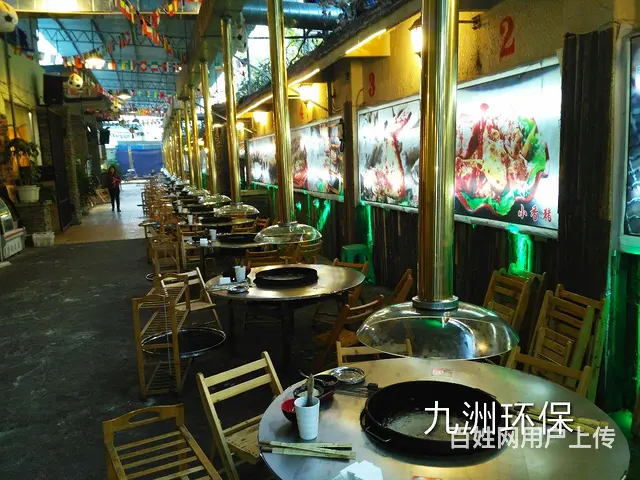 厨房排烟，排烟罩，烤肉排烟风机，油烟净化安装新风器 - 图片 5
