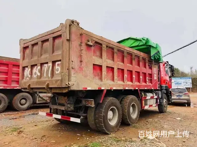 国五 红岩杰狮 后八轮自卸车 390马力 可提档 - 图片 2