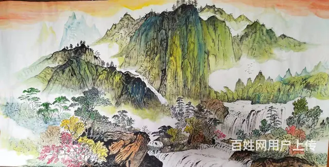 纯手工绘制中国山水画专售 2022 05 01 - 图片 1