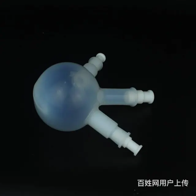 PFA烧瓶透明聚四氟圆底反应烧瓶 - 图片 2