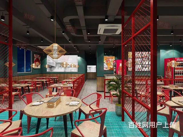 合肥烧烤店装修，实用又美观的用餐环境设计 - 图片 2