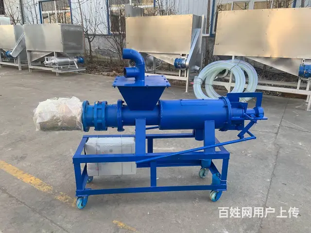 养殖场禽畜粪便脱水机猪粪干湿固液分离机型号多样全新 - 图片 3