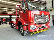 重汽豪沃220马力150挖机平板运输车 潍些动力更省油