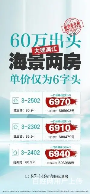 [庆祝]满江片区近海楼盘现房～ 海景房！ - 图片 2