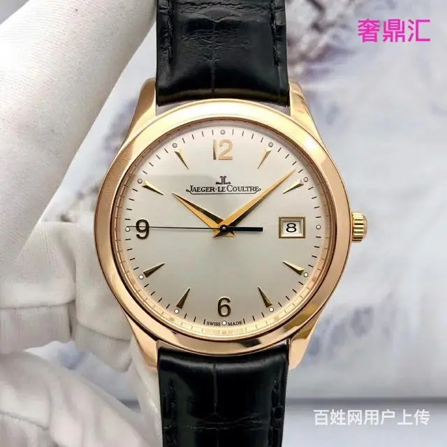 二手积家大师18K玫瑰金男表型号：1542520，95新单表 - 图片