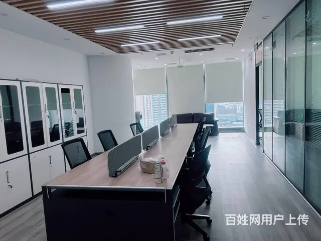（老板本人）五一商圈世茂环球金融中心精装修写字楼出租6858 - 图片 3