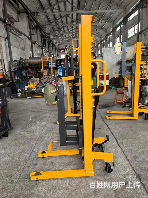 油桶夹具手推油桶车液压油桶搬运车翻转倒料器倒桶器 - 图片 2