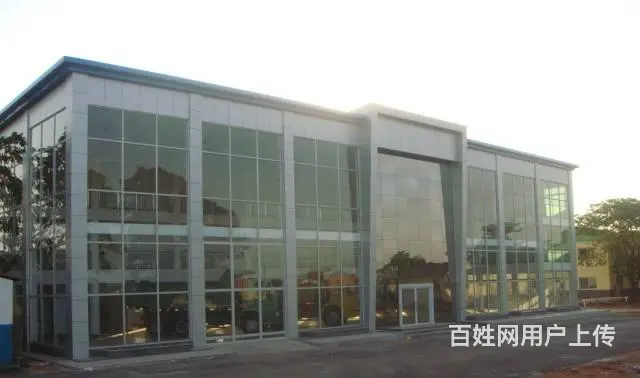 广州钢结构停车场出入口玻璃雨棚安装订做 - 图片 6