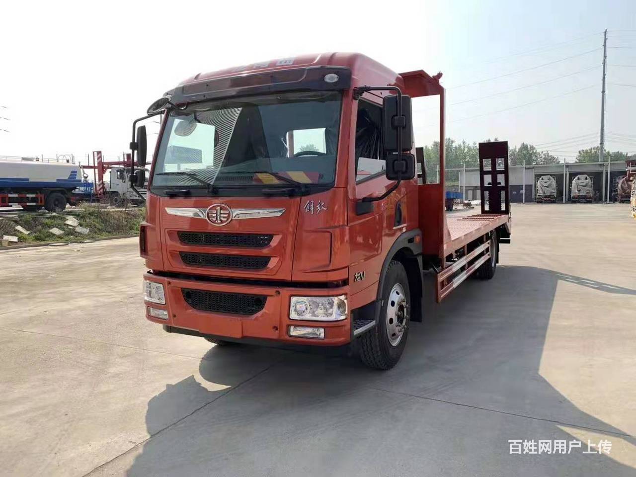 【图】- 解放龙v平板车可送货上门 - 临沂沂水货车 - 沂水百姓网