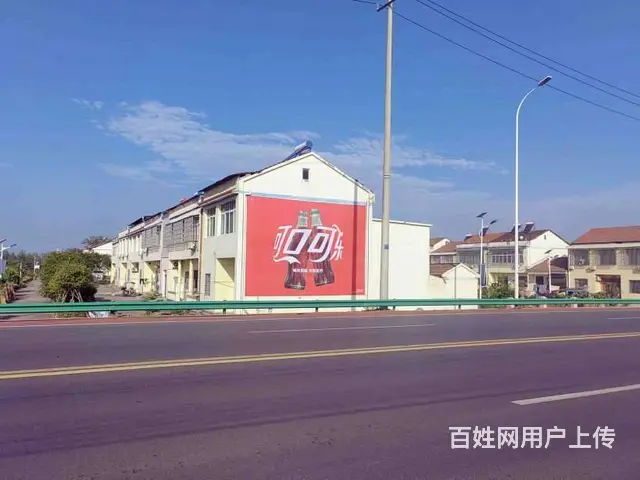 佛山墙体挂画广告,墙体喷绘广告,墙体风景彩绘 - 图片 4