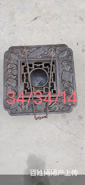 铸铁制多样火盆，用料厚重，工艺精细完美，冬季取暖， - 图片 2