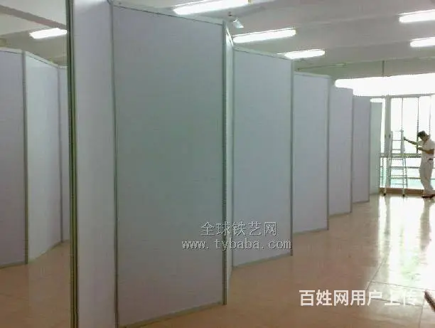 展板租赁八棱柱展柜租赁玻璃展柜赁 - 图片
